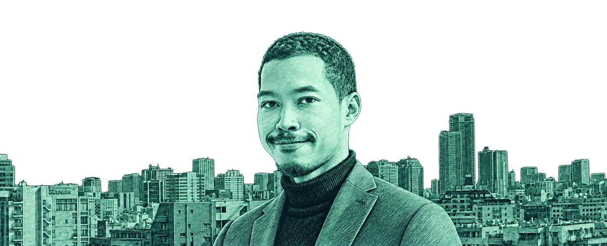 シンギュラリティ・ネイティブズ株式会社 代表取締役 中里裕史の版画風ポートレート
